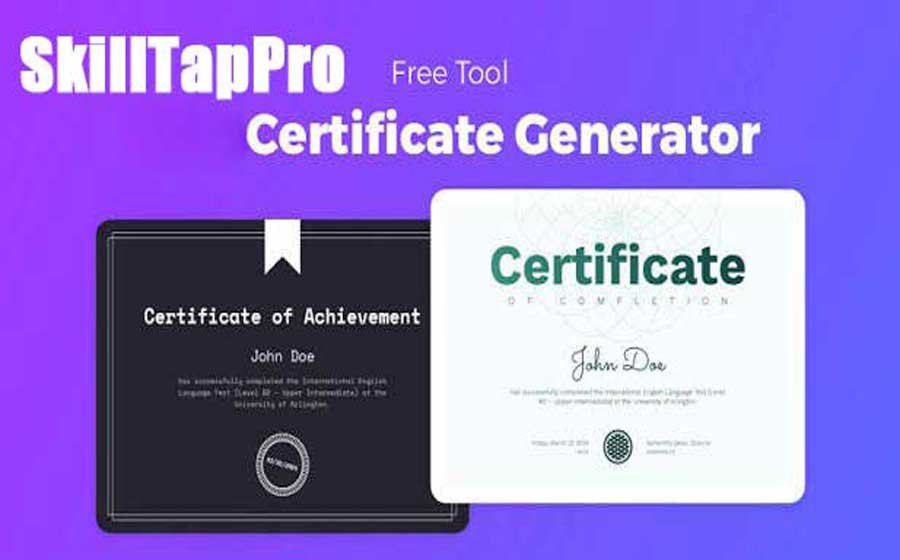 Free Certificate Generator