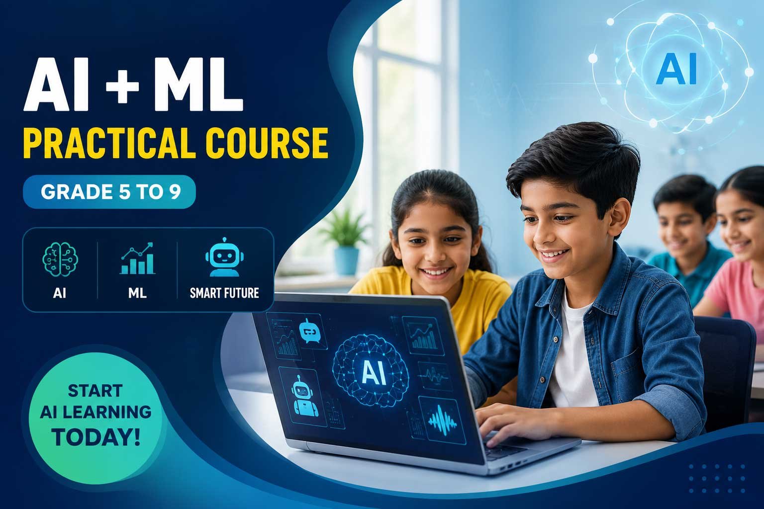 AiML Course for 5th to 9th